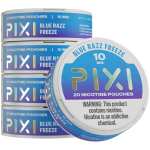 Blue Razz Freeze Pixi nicotine pouches can 10mg - 5 pack