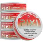 A Strawberry Freeze Pixi nicotine pouches can - 5mg - 5 pack