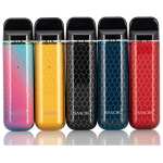 A 2ml SMOK NOVO 3 Pod System device with sleek compact body and refillable pod attached. by Vape4Less.