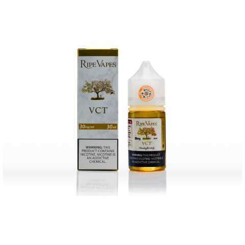 VCT Ripe Vapes 30mL - Salt Nic bottle - Vanilla Custard Tobacco Flavor