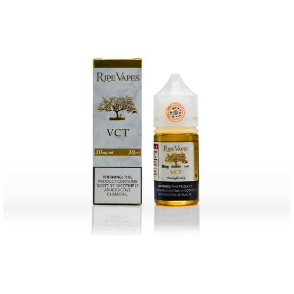 VCT Ripe Vapes 30mL - Salt Nic bottle - Vanilla Custard Tobacco Flavor