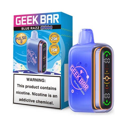 Blue Razz Hubba Geek Bar Pulse X2 50K