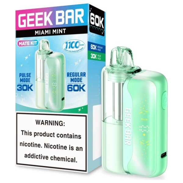 Miami Mint Geek Bar Mate Kit 60K
