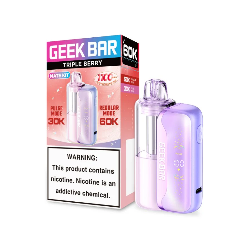 Triple Berry Geek Bar Mate Kit 60K Triple Berry Geek Bar Mate Kit 60K