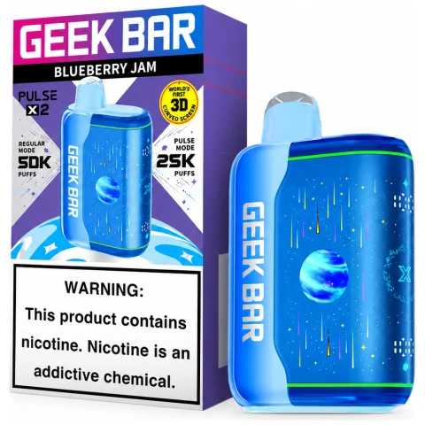 Blueberry Jam Geek Bar Pulse X2 50K