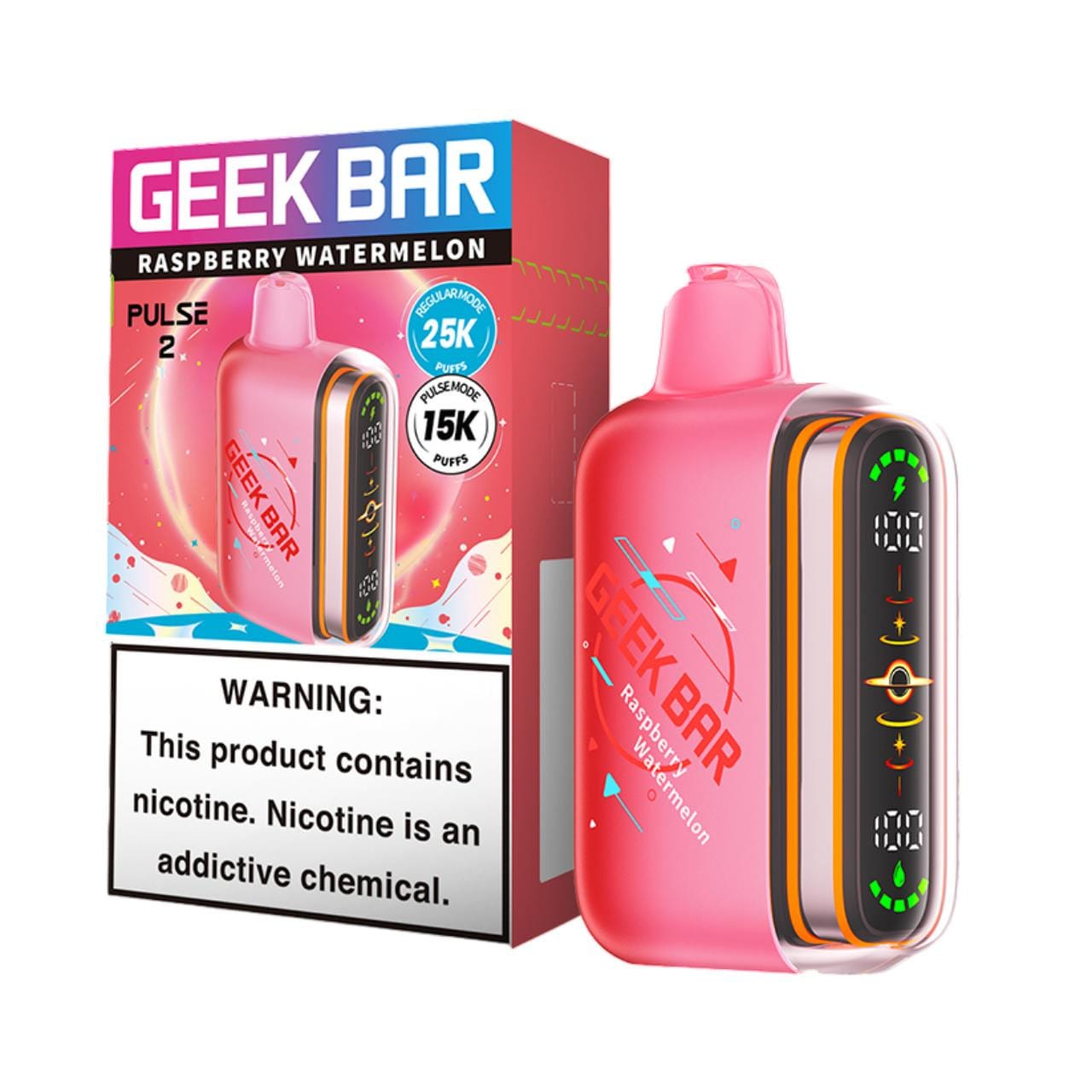 Geek_Bar_Pulse_2_25K_Puff_Disposable_Raspberry_Watermelon__34479 Raspberry Watermelon Geek Bar Pulse 2 25K Disposable Vape