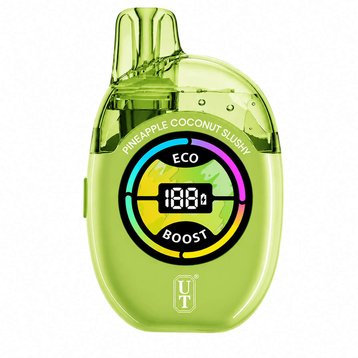 Pineapple Coconut Slushy UT Clear Tank 50K Vape