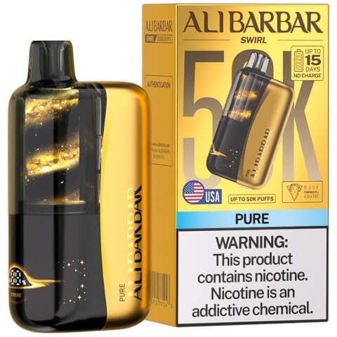 Pure Alibarbar Swirl 50K Disposable Vape