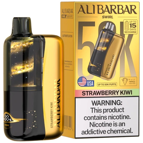 Strawberry Kiwi Alibarbar Swirl 50K Disposable Vape