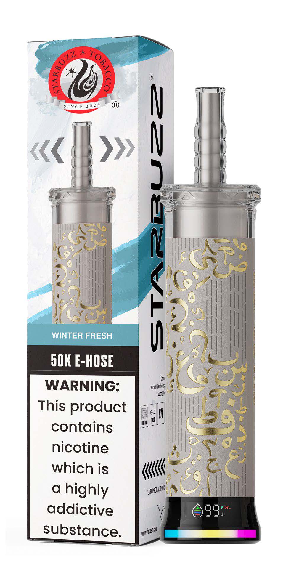 Winter Fresh Starbuzz E-Hose 50K Winter Fresh Starbuzz E-Hose 50K Disposable Vape