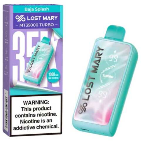 Baja Splash Lost Mary MT35000 Turbo Disposable Vape 35000 Puffs