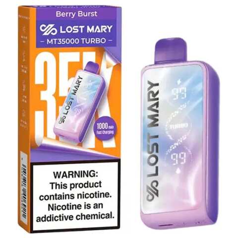 Berry Burst Lost Mary MT35000 Turbo Disposable Vape 35000 Puffs