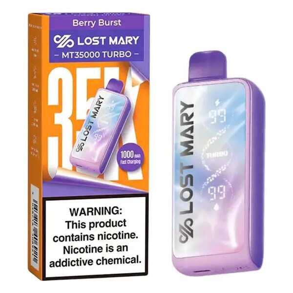 Berry Burst Lost Mary MT35000 Turbo Disposable Vape 35000 Puffs