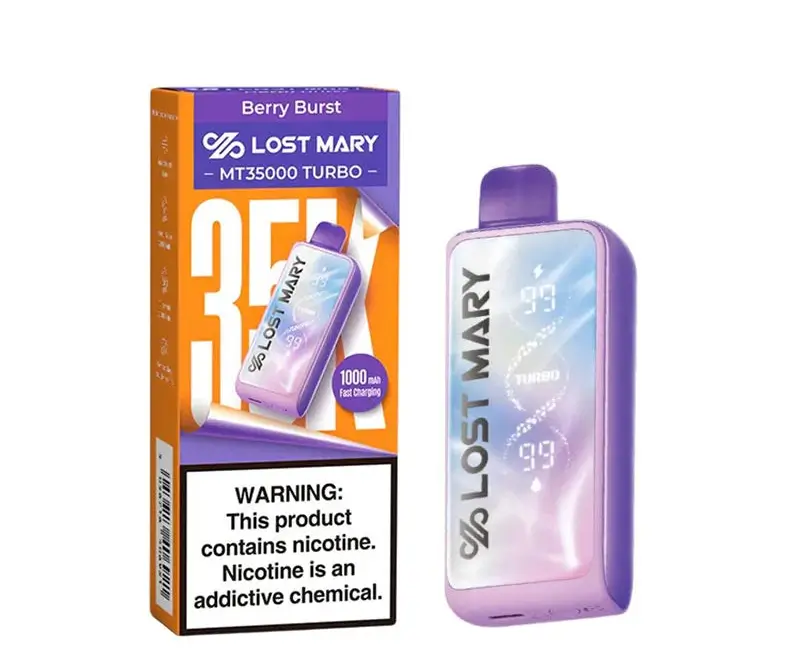 Berry Burst Lost Mary MT35000 Turbo Berry Burst Lost Mary MT35000 Turbo Disposable Vape 35000 Puffs