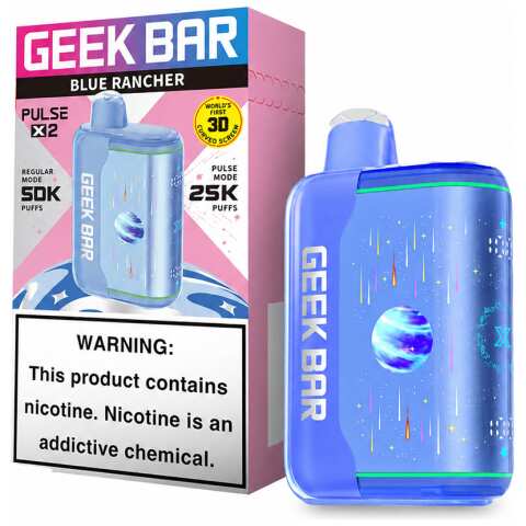 Blue Rancher Geek Bar Pulse X2 50K