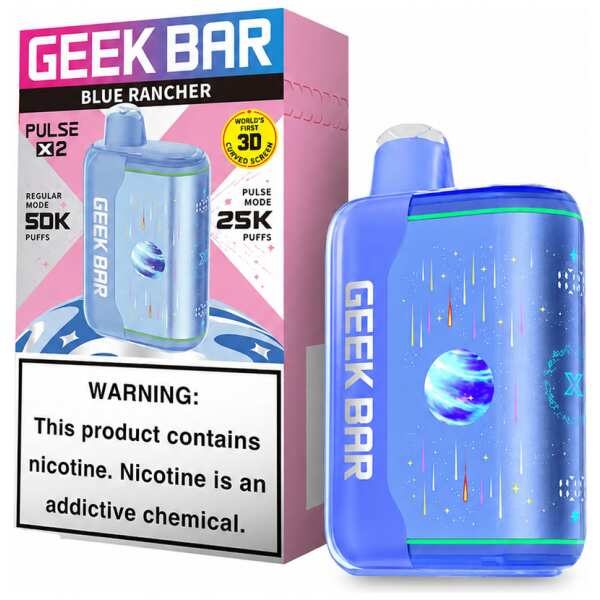 Blue Rancher Geek Bar Pulse X2 50K