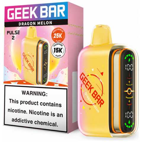 Dragon Melon Geek Bar Pulse 2 25K Disposable Vape