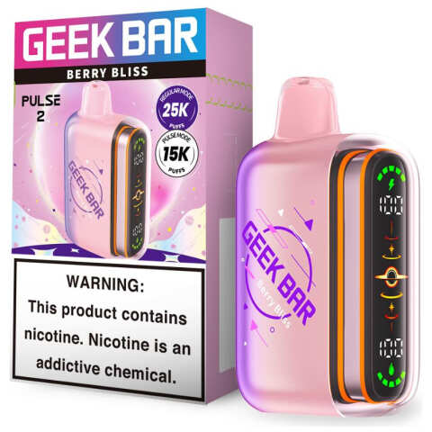 Berry Bliss Geek Bar Pulse 2 25K Disposable Vape