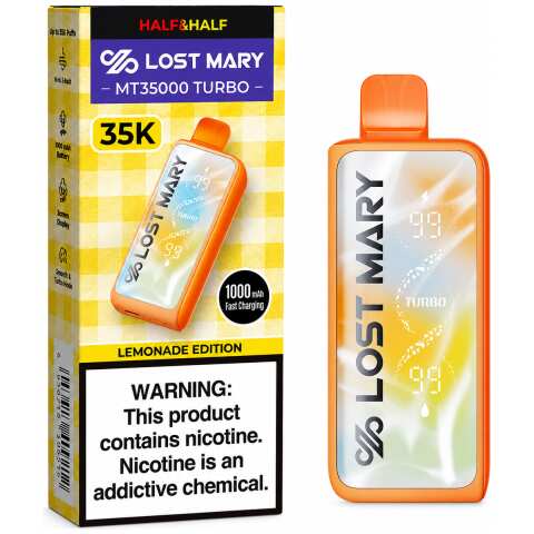 Half & Half Lost Mary MT35000 Turbo