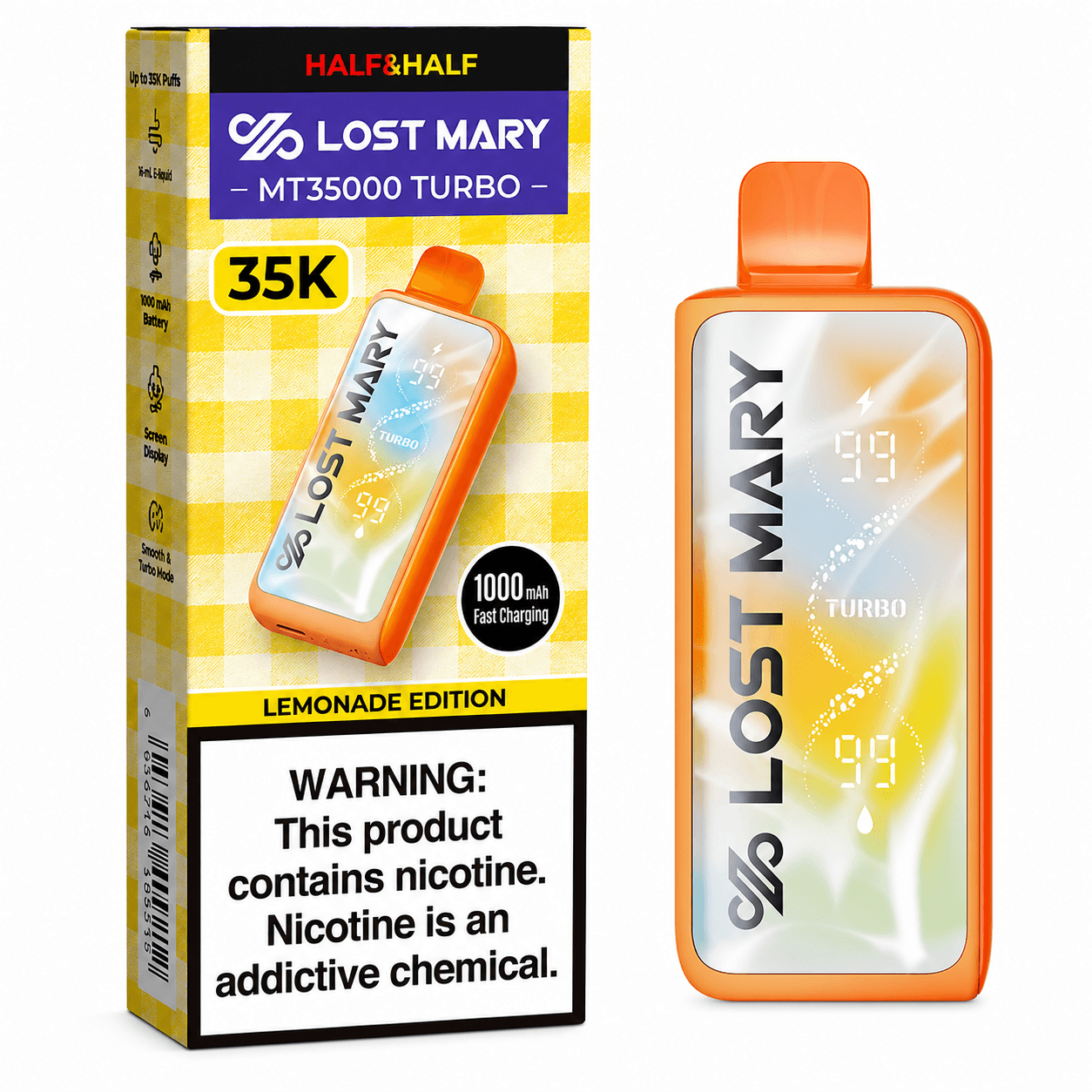 Half & Half Lost Mary MT35000 Turbo