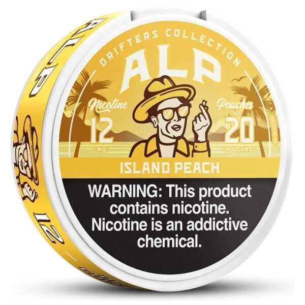 Island Peach ALP Nicotine Pouches