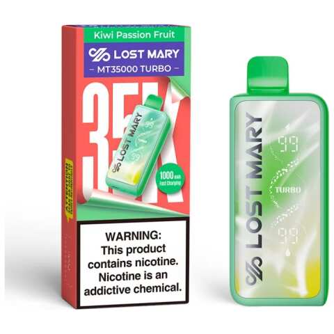 Kiwi Passion Fruit Lost Mary MT35000 Turbo Disposable Vape 35000 Puffs