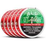 Watermelon Kiwi Ice ALP Nicotine Pouches 5 packs