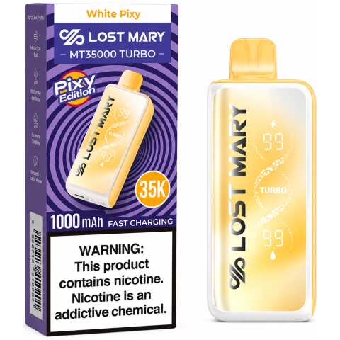 White Pixy Lost Mary MT35000 Turbo Disposable Vape 35000 Puffs