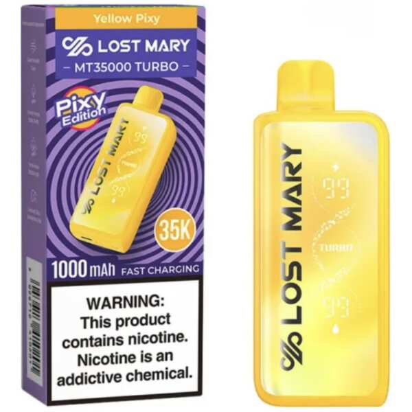 Yellow Pixy Lost Mary MT35000 Turbo