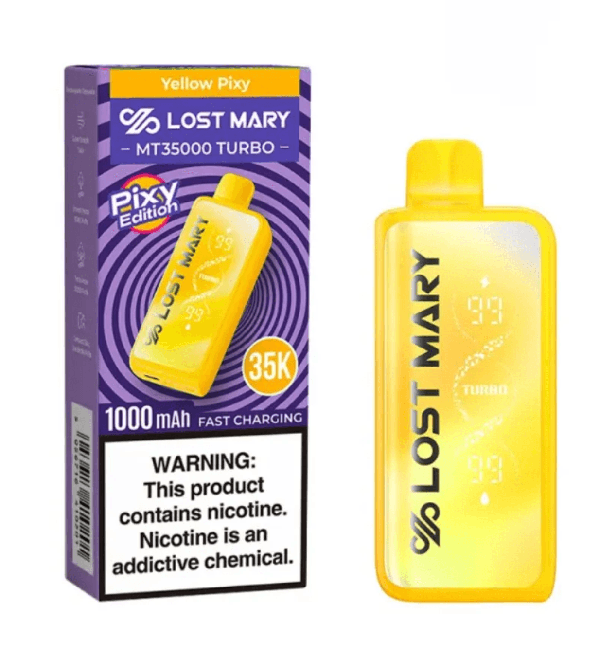 Yellow Pixy Lost Mary MT35000 Turbo Yellow Pixy Lost Mary MT35000 Turbo