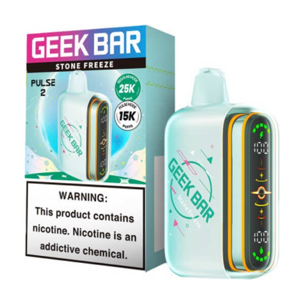 Stone Freeze Geek Bar Pulse 2 25K Disposable Vape