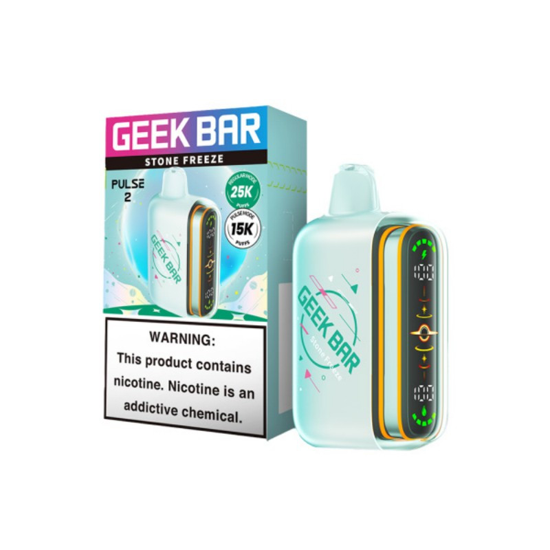 stone-freeze-geek-bar-pulse-2-25k Stone Freeze Geek Bar Pulse 2 25K Disposable Vape