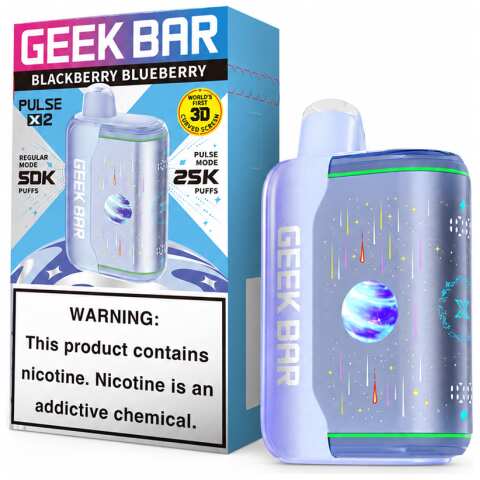 BlackBerry Blueberry Geek Bar Pulse X2 50K