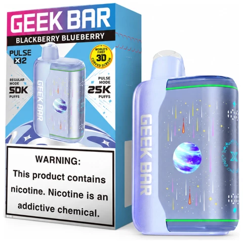 BlackBerry Blueberry Geek Bar Pulse X2 50K