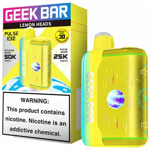 Lemon Heads Geek Bar Pulse X2 50K
