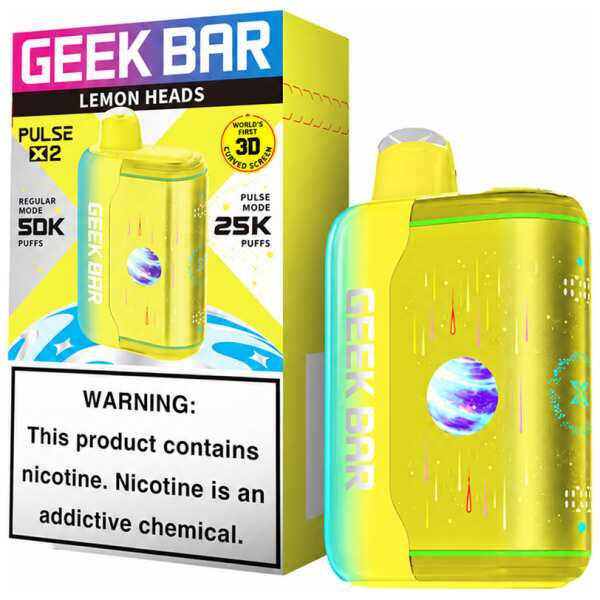 Lemon Heads Geek Bar Pulse X2 50K