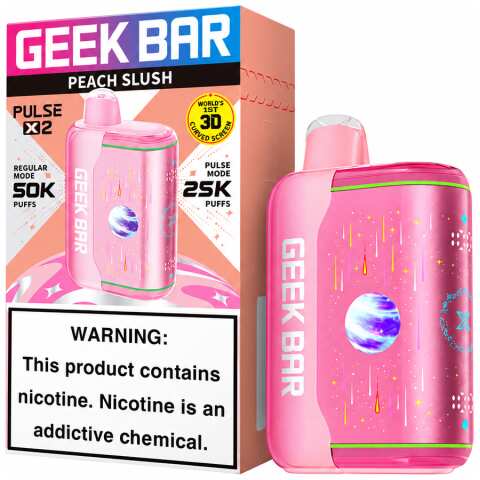 Peach Slush Geek Bar Pulse X2 50K
