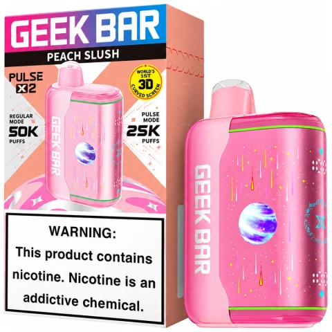 Peach Slush Geek Bar Pulse X2 50K