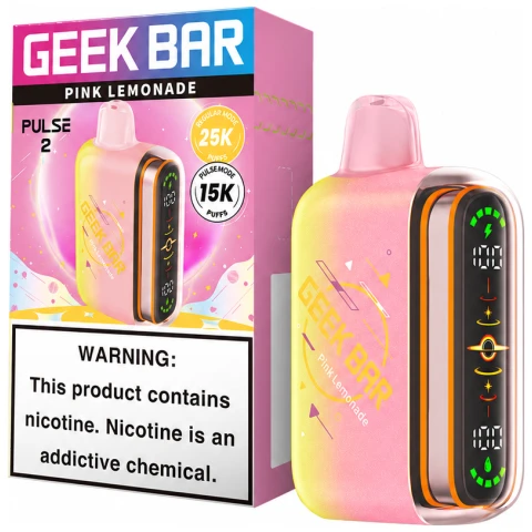 Pink Lemonade Geek Bar Pulse 2 25K
