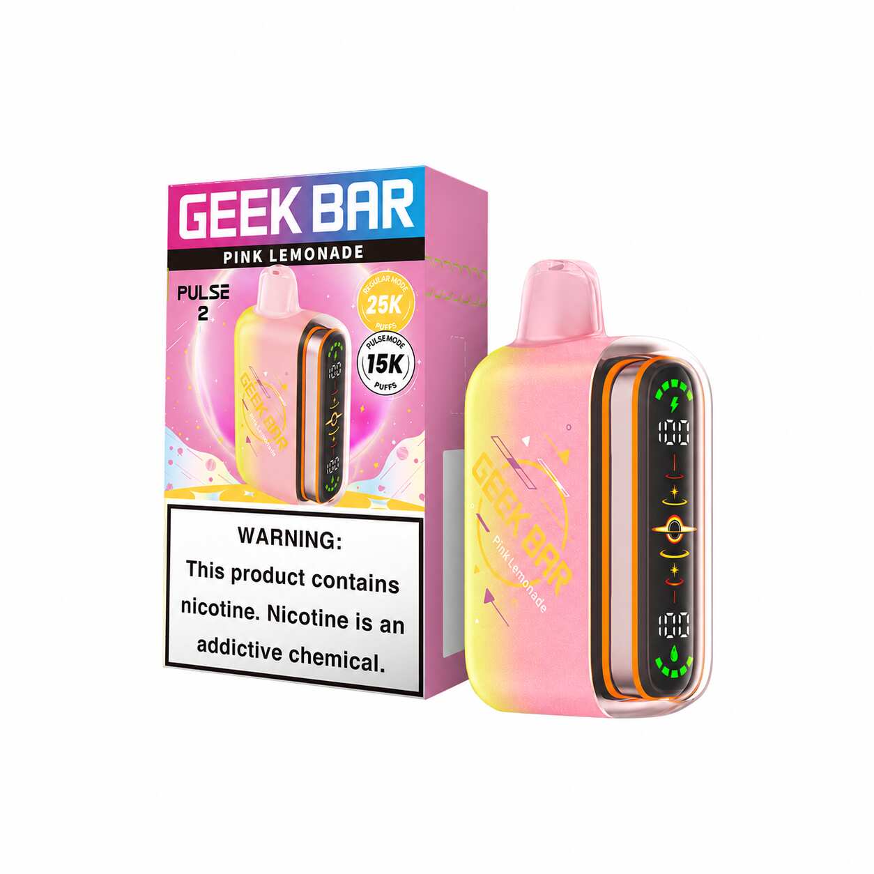 Pink Lemonade Geek Bar Pulse 2 25K