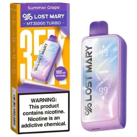 Summer Grape Lost Mary MT35000 Turbo