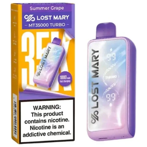 Summer Grape Lost Mary MT35000 Turbo