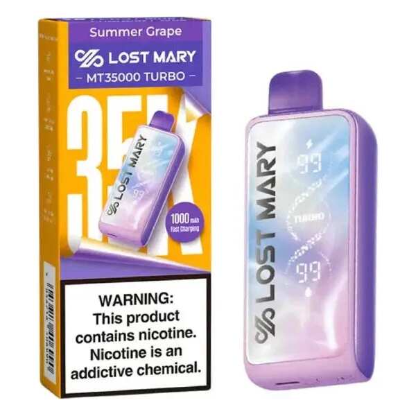 Summer Grape Lost Mary MT35000 Turbo
