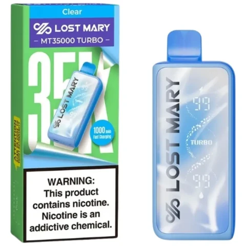 Clear Lost Mary MT35000 Turbo