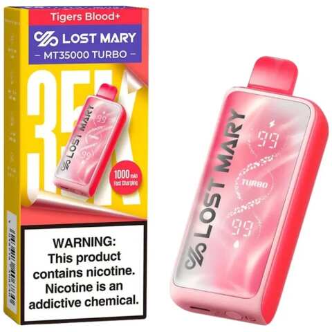 Tigers Blood+ Lost Mary MT35000 Turbo