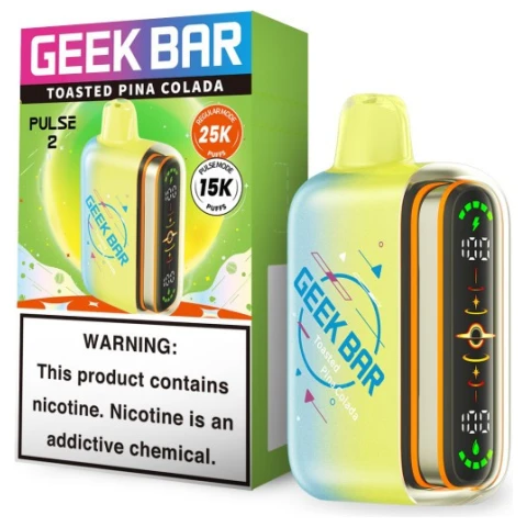 Toasted Pina Colada Geek Bar Pulse 2 25K