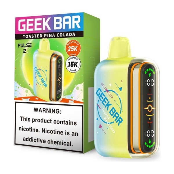 Toasted Pina Colada Geek Bar Pulse 2 25K