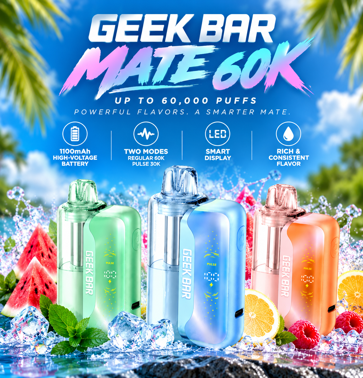 Geek Bar Mate 60K Disposable Vape